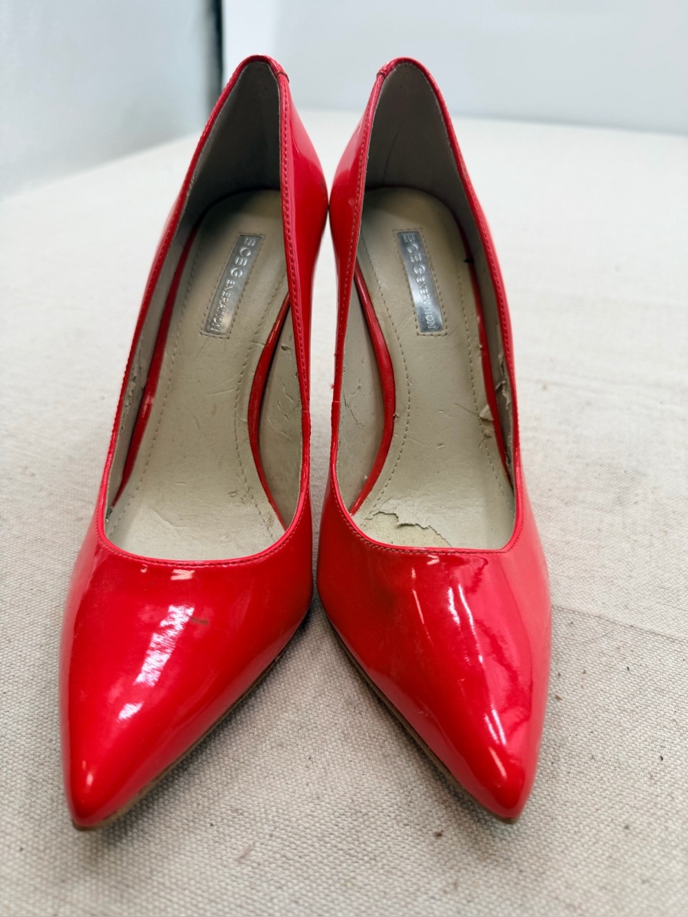 BCBGeneration Red Stilletto Heels